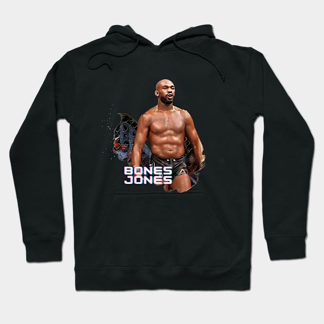 Jon Jones Art Hoodie by cheesefries